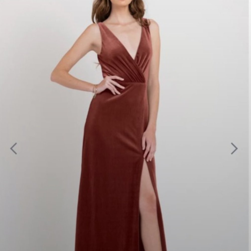 Jenny Yoo - English Rose Velvet Dress